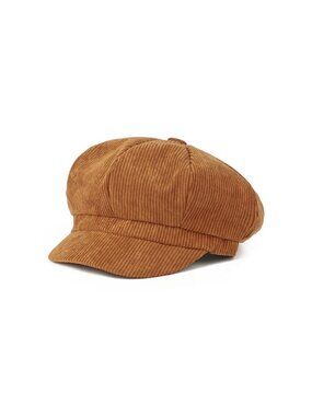 Vintage Corduroy Newsboy Cap